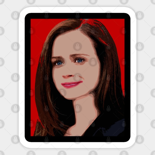 Alexis Bledel Sticker by oryan80